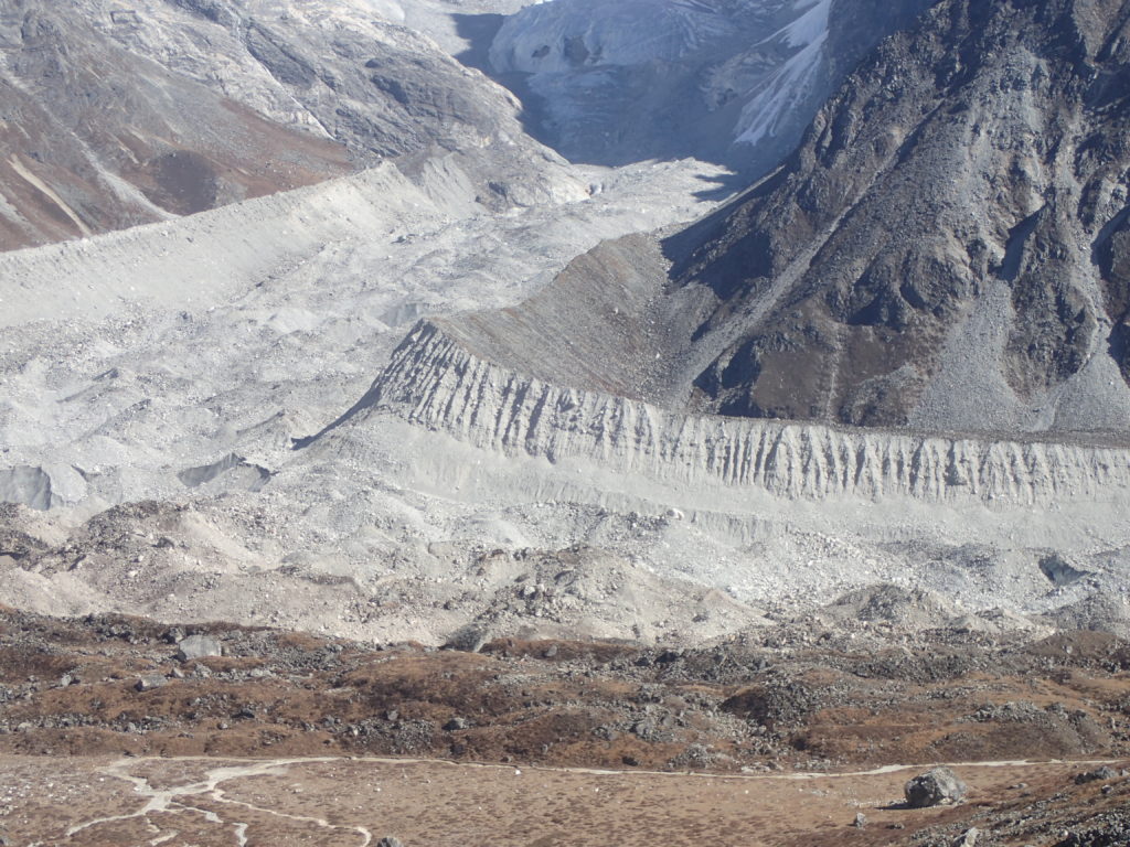 Sediment supply from lateral moraines to a debris-covered glacier in ...