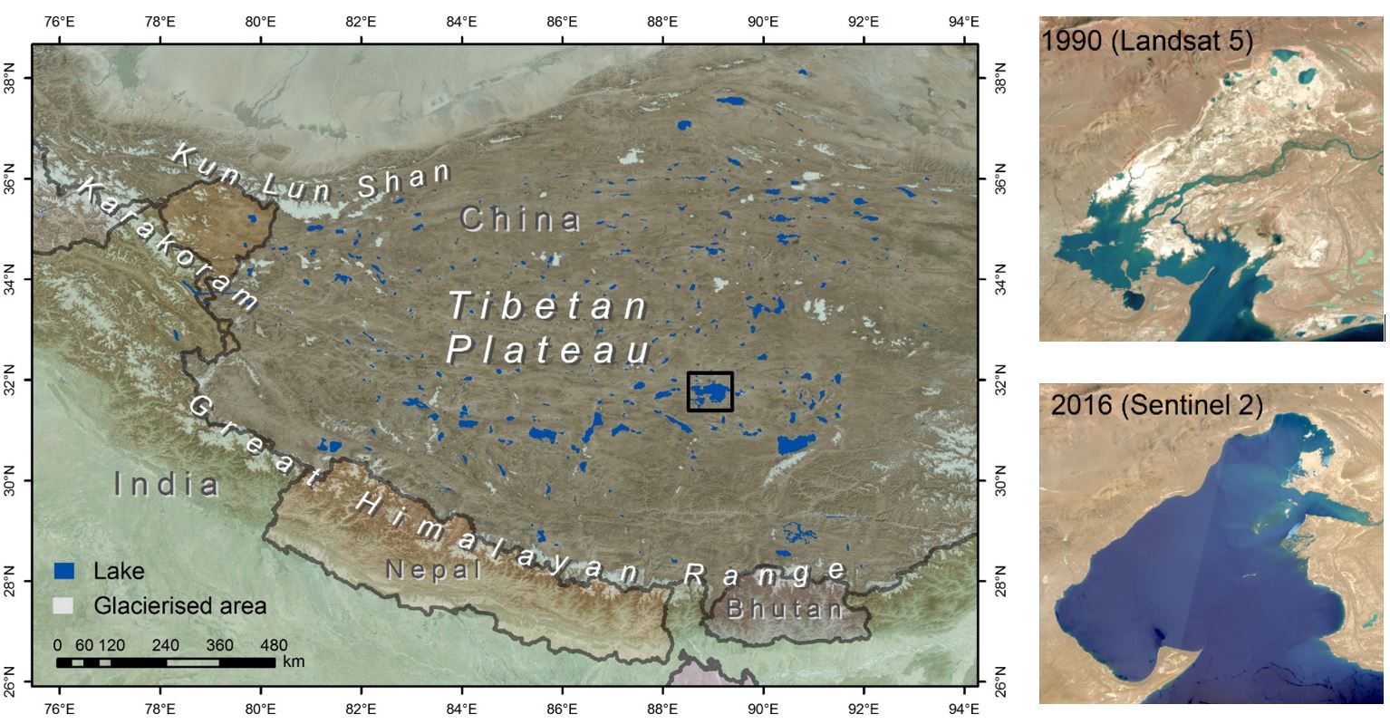 tibetan peninsula map